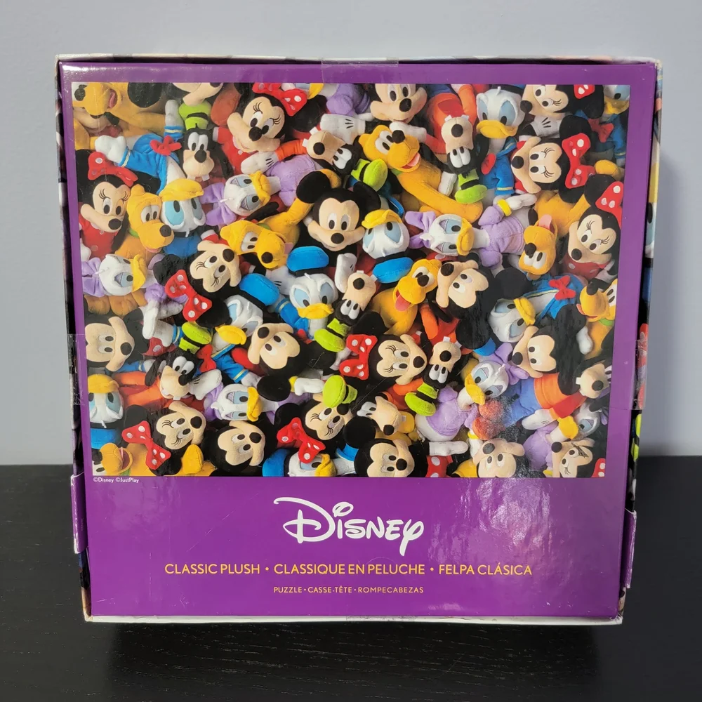 Disney Collection Classic Plush Jigsaw Puzzle 750 Pieces